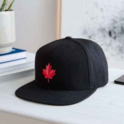 Canadian red maple leaf - Snapback Baseball Cap
