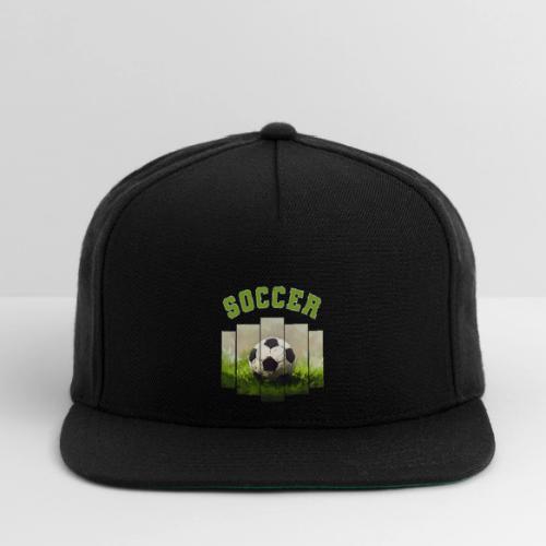 Soccer Focus - Snapback Baseball Cap