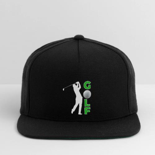 Golf: Classic Golf Motion - Snapback Baseball Cap