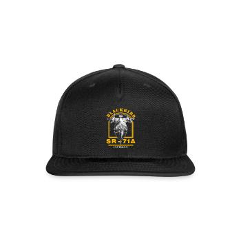 Blackbird SR-71A Icon USA - Snapback Baseball Cap - black - Front
