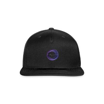 Live your Bliss - Snapback Baseball Cap - black - Front