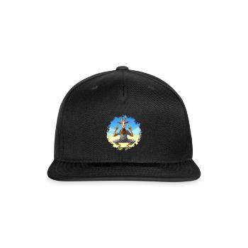 Yogi Capricorn - Snapback Baseball Cap - black - Front