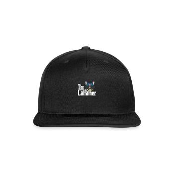 The Cat Father - Snapback Baseball Cap - black - Front