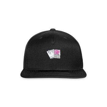 Female Chef Cooking Meals Food Lover - Snapback Baseball Cap - black - Front