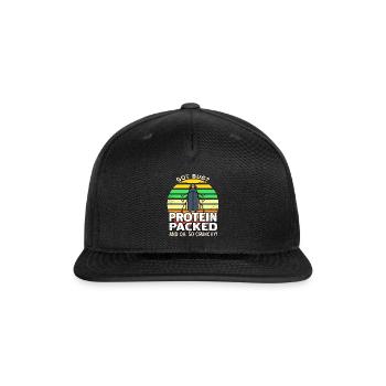 Got Bug? Protein-packed and so crunchy - Snapback Baseball Cap - black - Front
