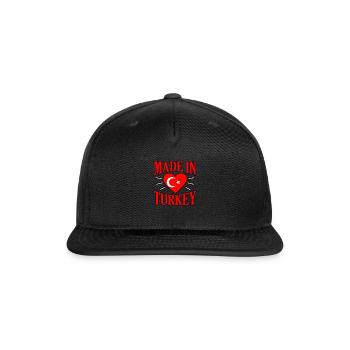 Turkey - Snapback Baseball Cap - black - Front