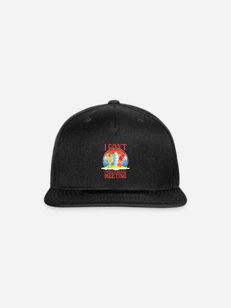 I HAVE A BOARD MEETING - Snapback Baseball Cap - black