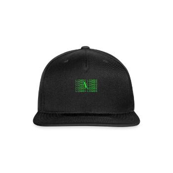 lizards - Snapback Baseball Cap - black - Front