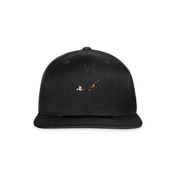 Rottweiler Sake Drunk - Snapback Baseball Cap - black - Front