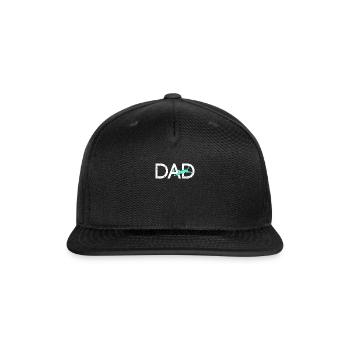 Volleyball Papa - Snapback Baseball Cap - black - Front