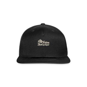 Future Anthropologist Prehistoric Anthropology - Snapback Baseball Cap - black - Front