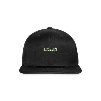 lizard - Snapback Baseball Cap - black - Front