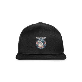 Satan open ass vintage - Snapback Baseball Cap - black - Front