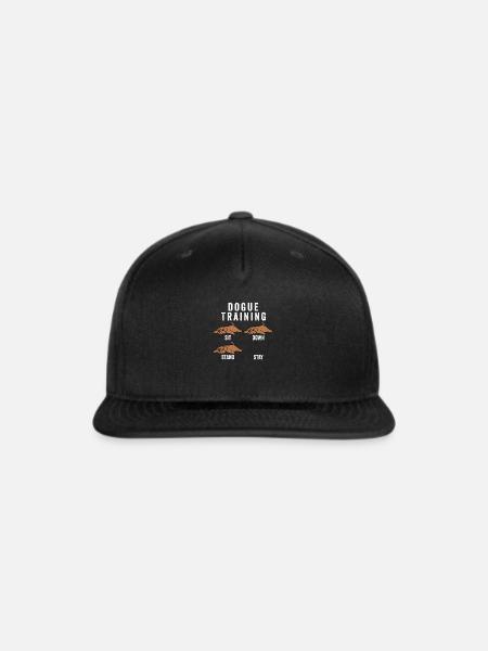 Dogue De Bordeaux Training - Snapback Baseball Cap - black