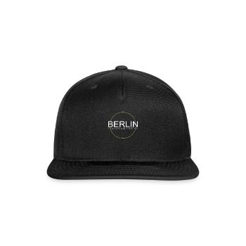 Berlin saying - Snapback Baseball Cap - black - Front