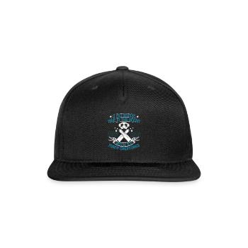 It felt so good, dive in the ocean with so many - Snapback Baseball Cap - black - Front
