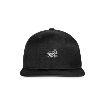 911 It's A Beautiful Day To Save Lives - Snapback Baseball Cap - black - Front