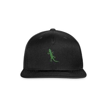 lizard - Snapback Baseball Cap - black - Front