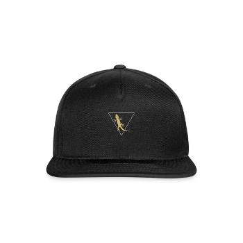lizard - Snapback Baseball Cap - black - Front