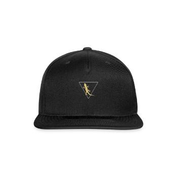 lizard - Snapback Baseball Cap - black - Front