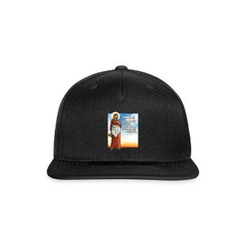 Saint Zita Catholic Patron Maids Waiter Homemakers - Snapback Baseball Cap - black - Front