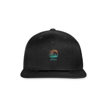 Mallorca Majorca Spain Cool Souvenir Vacation - Snapback Baseball Cap - black - Front