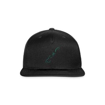 Guitar life - Snapback Baseball Cap - black - Front