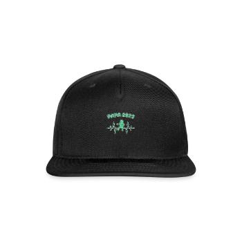 papa 2023 - Snapback Baseball Cap - black - Front