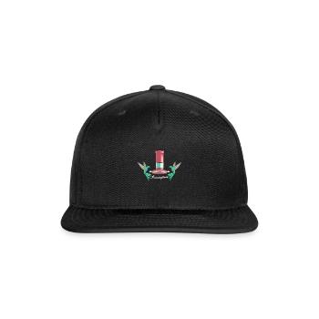 Hummingbird Small Bird Water Feeders Birding Lover - Snapback Baseball Cap - black - Front