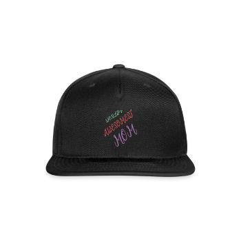 Mother s Day Mother - Snapback Baseball Cap - black - Front