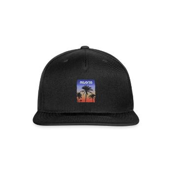 Majorca Mallorca Spain Sunset Vacation Souvenir - Snapback Baseball Cap - black - Front
