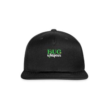 Bug Catcher Bug Expert Insect Lover Entomology - Snapback Baseball Cap - black - Front
