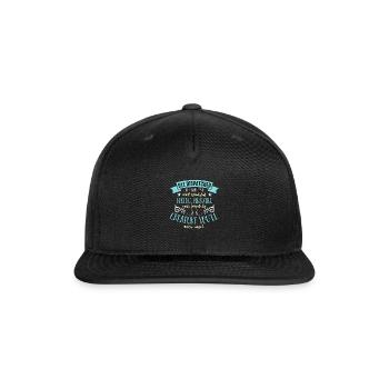 911 Dispatcher The Sweetest Most Beautiful Police - Snapback Baseball Cap - black - Front