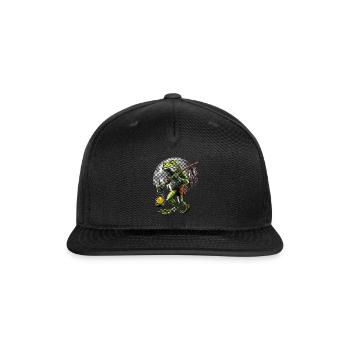 Cryptid Loveland Frogman - Snapback Baseball Cap - black - Front