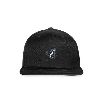 lizard - Snapback Baseball Cap - black - Front