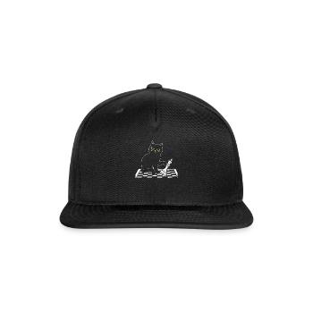 Chess Board Game Checkmate Strategy Chess Player - Snapback Baseball Cap - black - Front