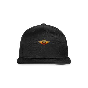 Chess Board Game Checkmate Strategy Chess Player - Snapback Baseball Cap - black - Front