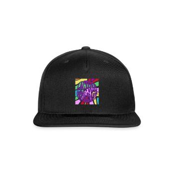 Lactose Intolerant Lactose intolerance - Snapback Baseball Cap - black - Front