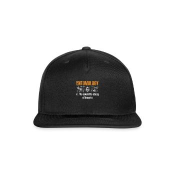 Entomologist Entomology The Scientific Bug Hunters - Snapback Baseball Cap - black - Front