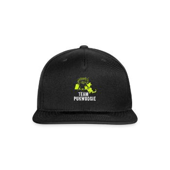 Pukwudgie Cryptid Folklore Myths - Snapback Baseball Cap - black - Front
