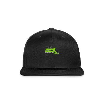 Pukwudgie Cryptid Folklore Myths - Snapback Baseball Cap - black - Front