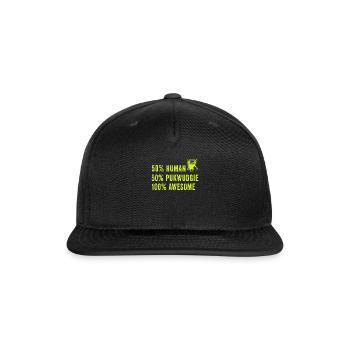 Pukwudgie Cryptid Folklore Myths - Snapback Baseball Cap - black - Front