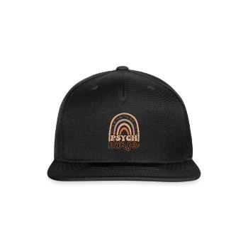 Psych Nurse - Snapback Baseball Cap - black - Front