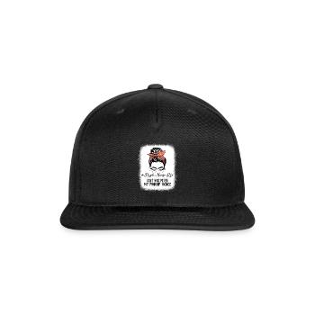Psych Nurse - Snapback Baseball Cap - black - Front
