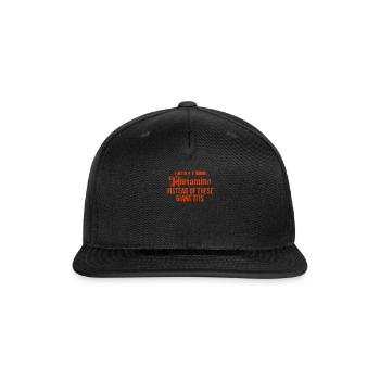 I Wish I Had Histamine Instead Of These Giant Tits - Snapback Baseball Cap - black - Front