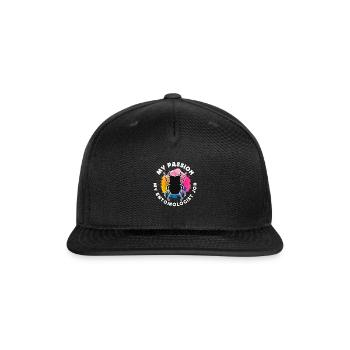 Entomologist My Passion My Entomologist Bug Hunter - Snapback Baseball Cap - black - Front