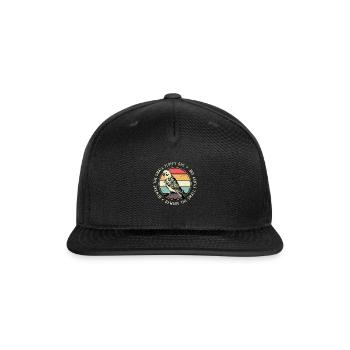 Conure Beware The Small Fluffy One Conure Owner - Snapback Baseball Cap - black - Front