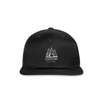 Columbia Inn Pine Tree Vermont A White Christmas - Snapback Baseball Cap - black - Front