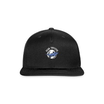 Environmental protection nature conservation Ocean - Snapback Baseball Cap - black - Front