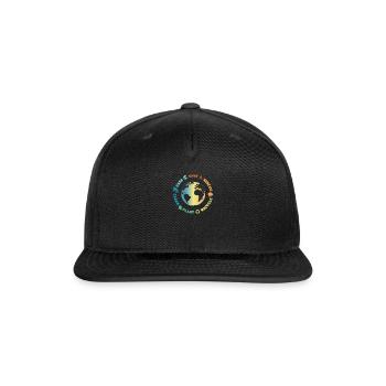 Environmental protection nature conservation Ocean - Snapback Baseball Cap - black - Front